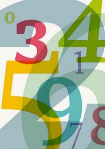Numbers Collage