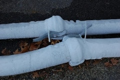 frozen pipe