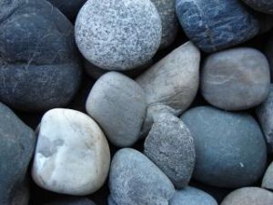 Close up on rocks