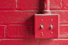 Red wall, Red Light switch 