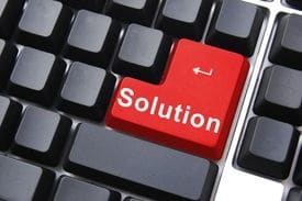 Solution Key on Keyboard