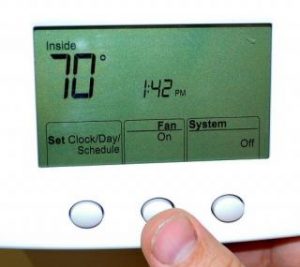 Programable Thermostat 70 Degrees