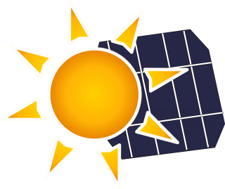 Solar Panel and Sun 