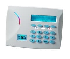 image of security system panel