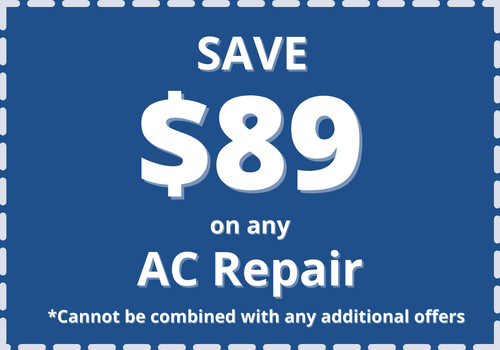 Save $89 on any AC Repair