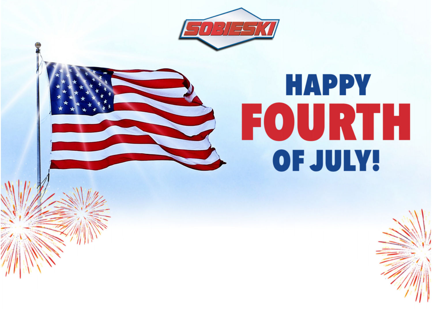 Happy Fourth of July from Sobieski Services!