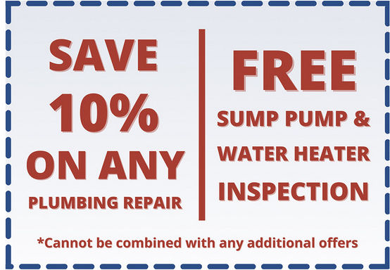 Save 10% on any plumbing repair