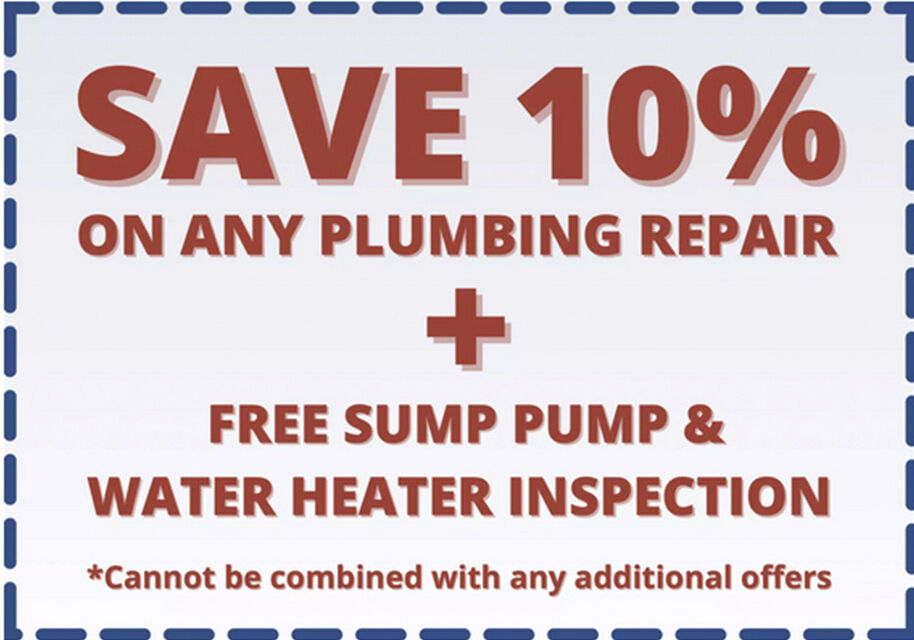 Save 10% on any plumbing repair