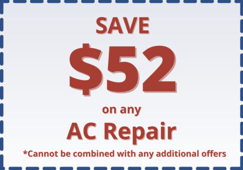 Save $52 on any AC Repair